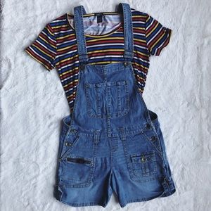 Denim Overalls